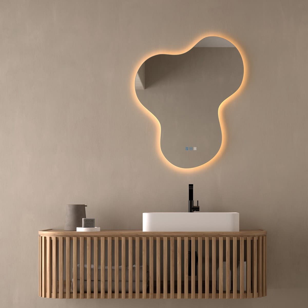 Espejo de baño con luz LED Para Baño Cártago de Dyled