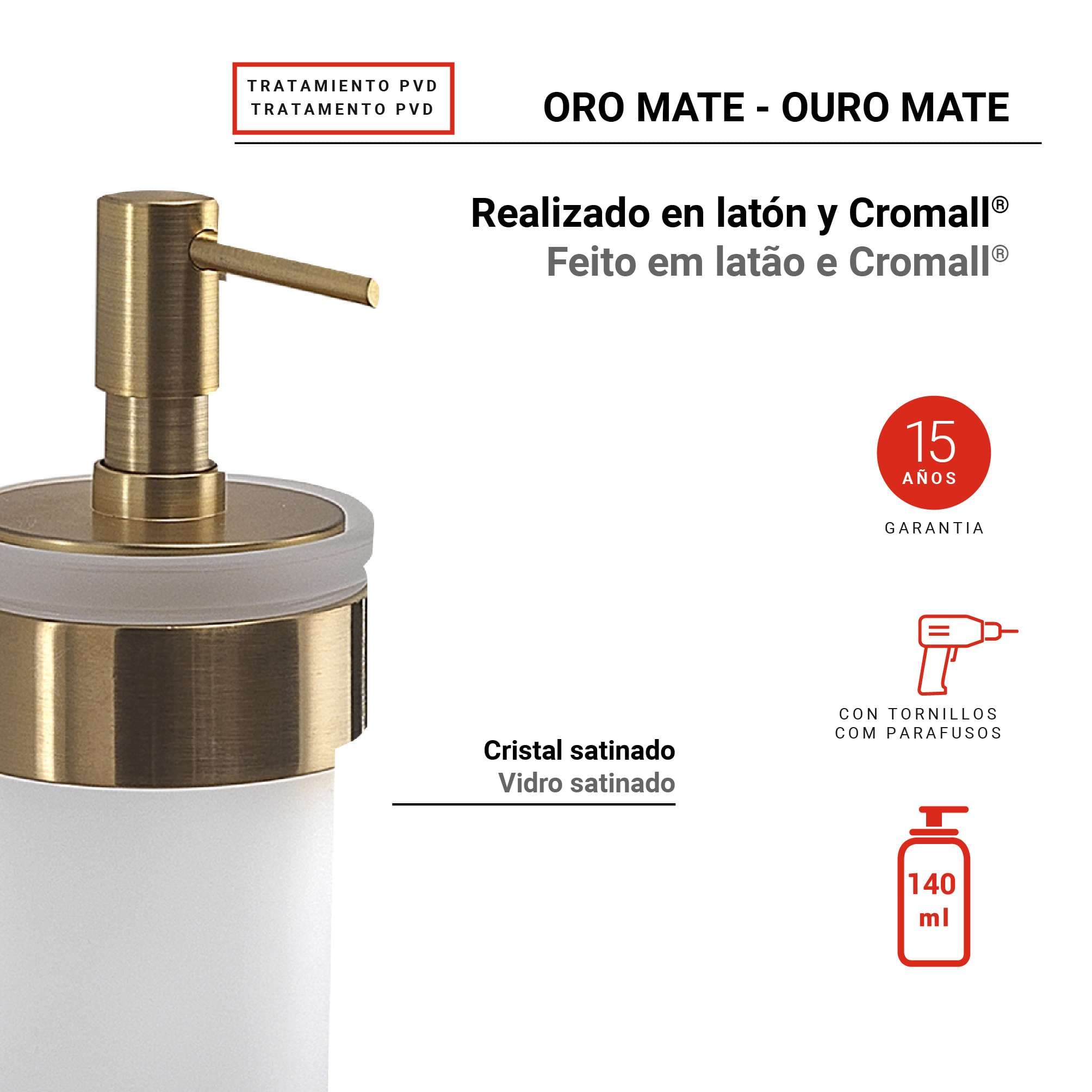 dosificador pirenei oro mate