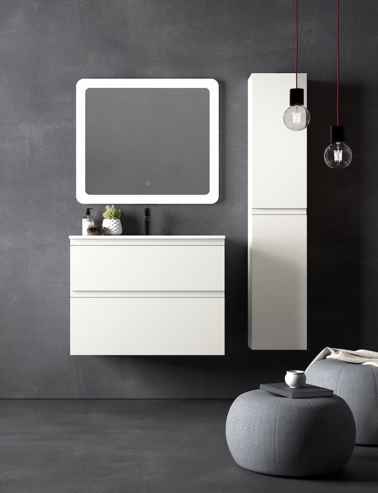 Mueble baño suspendido Carmen 2 Cajones de Avila dos 60-70-80-90-100-120-140