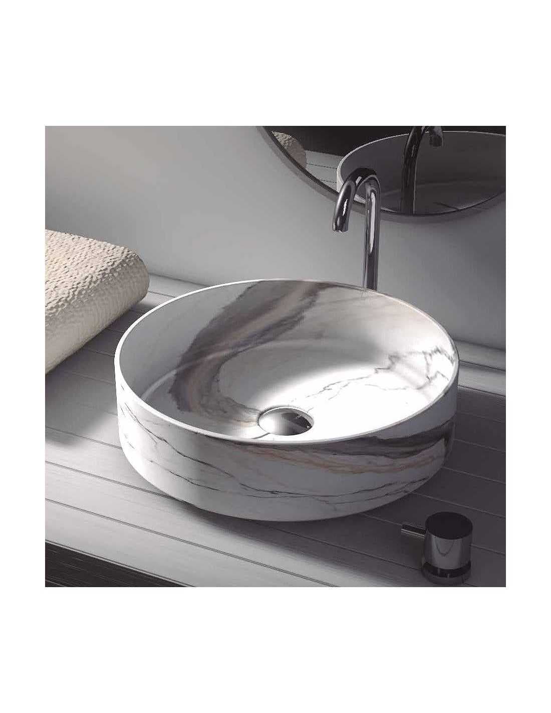 Lavabo Cerámica Garda Ø45