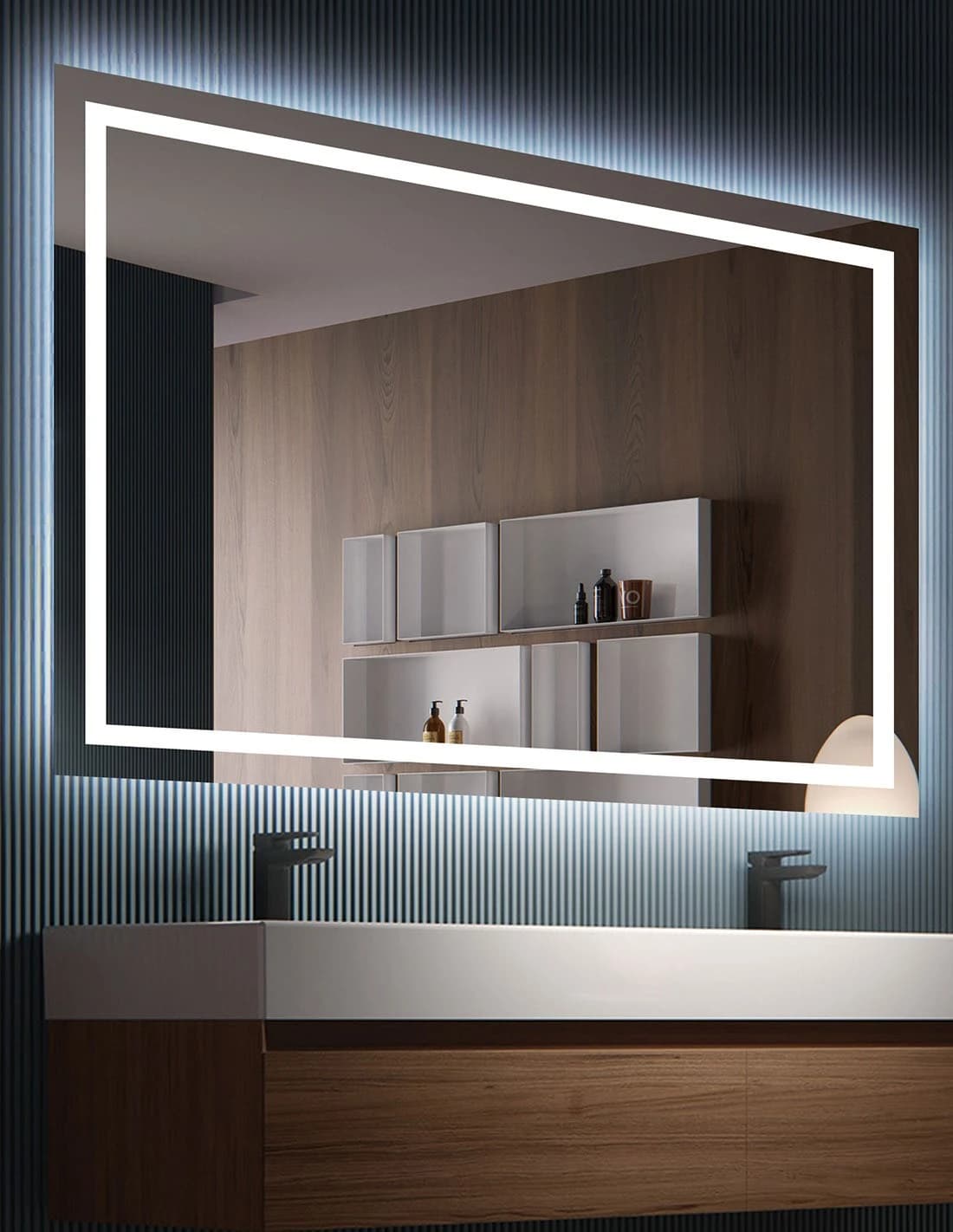 Espejo de baño con luz LED Francia Ledimex