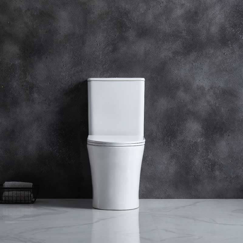 Inodoro cerámica Paris cisterna baja blanco brillo