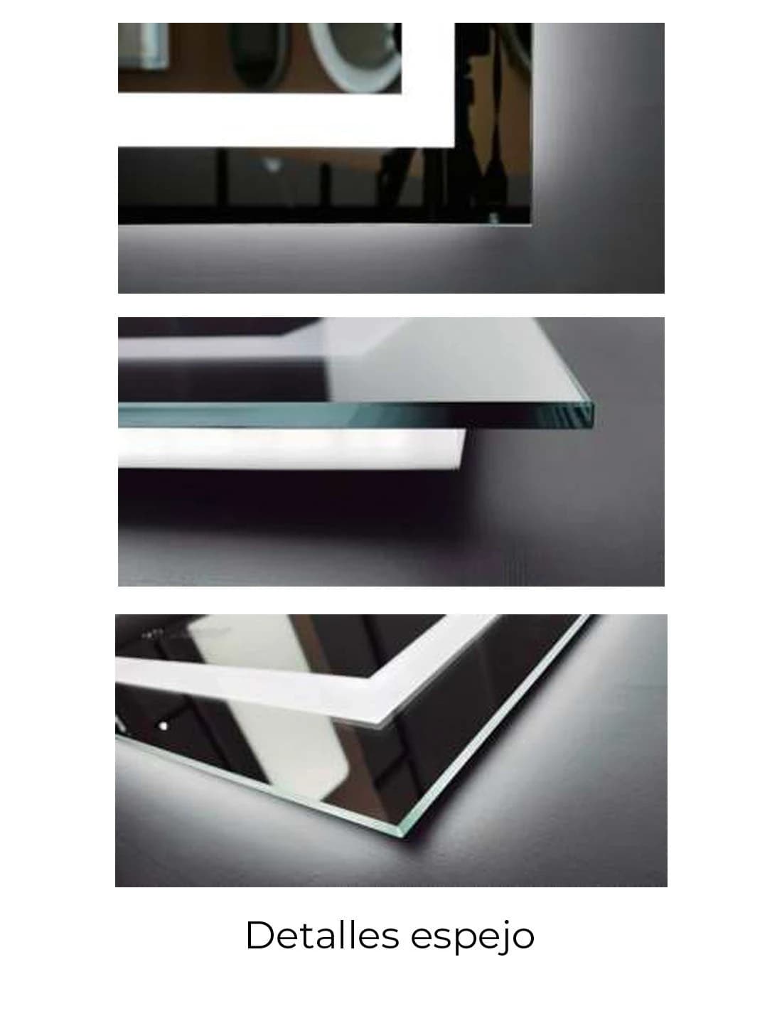 Espejo de baño con luz LED Francia Ledimex
