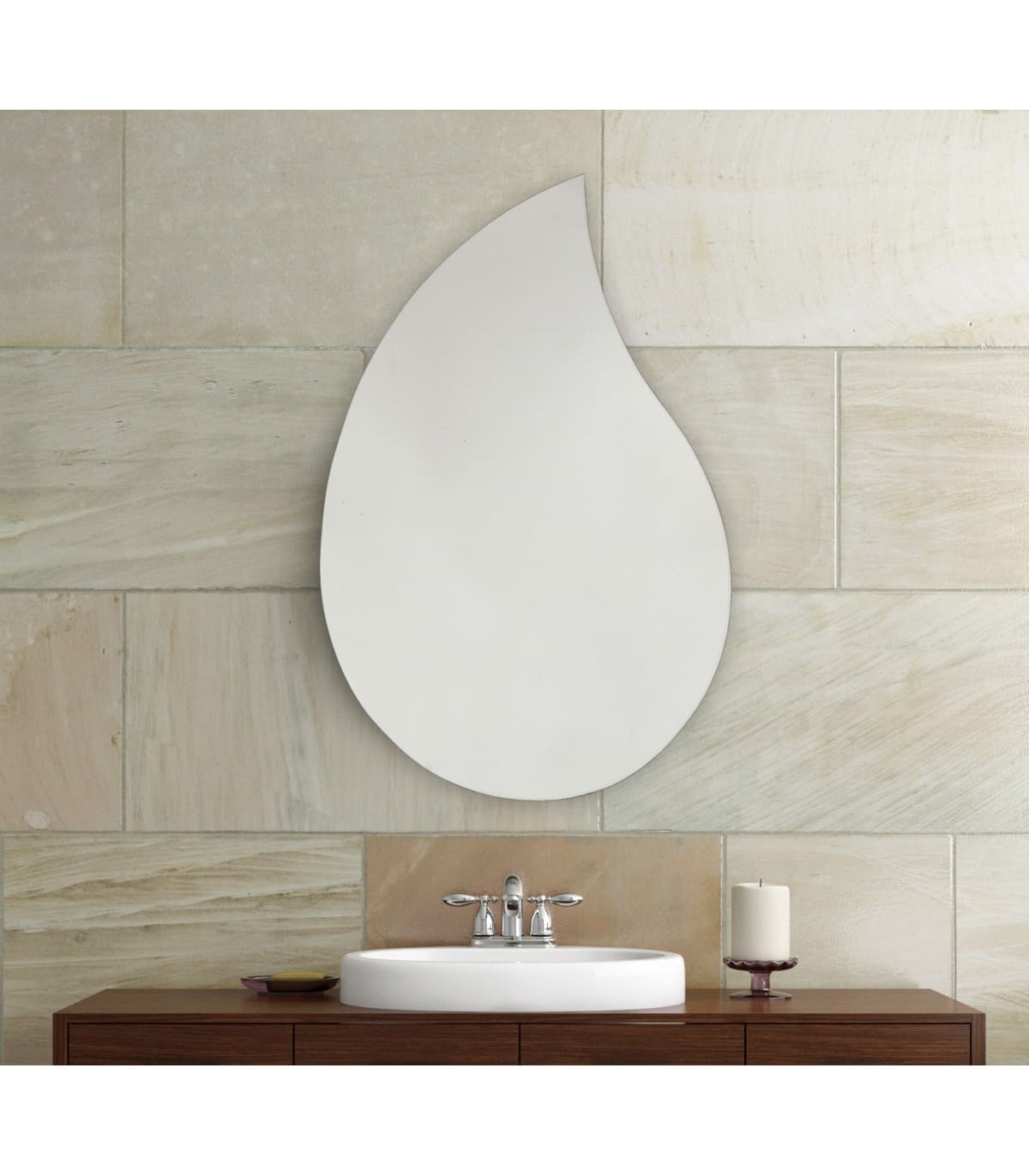 Espejo de baño gota B-910