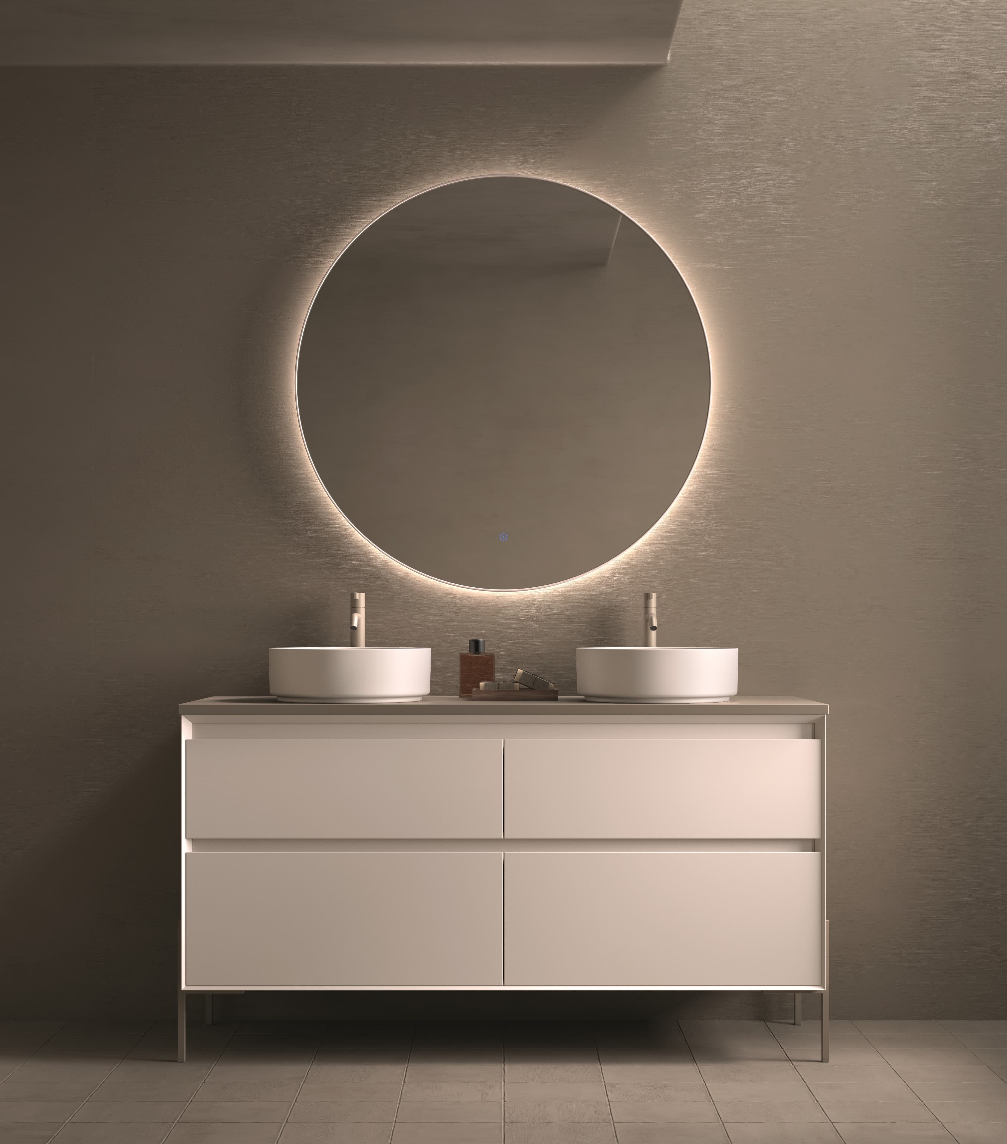 Mueble baño suspendido NOVUS TOP 4 Cajones de Avila dos 120