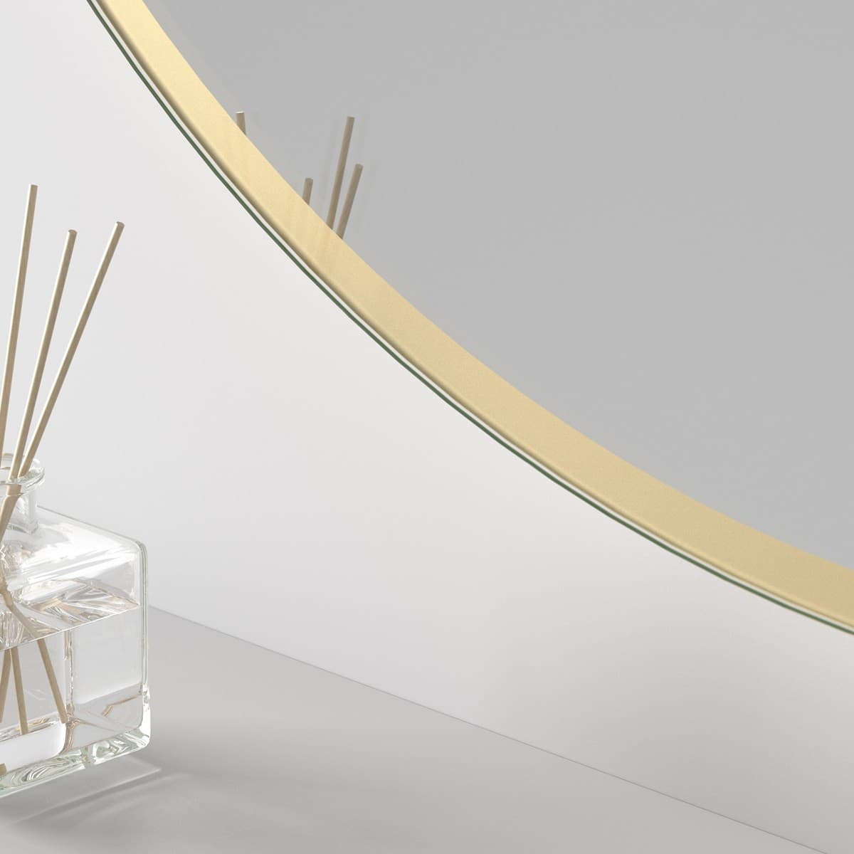 Espejo de baño con luz LED Ovalado Para Baño Borgoña de Dyled