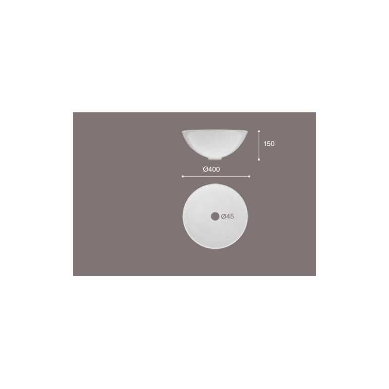 Lavabo Bol Bronce