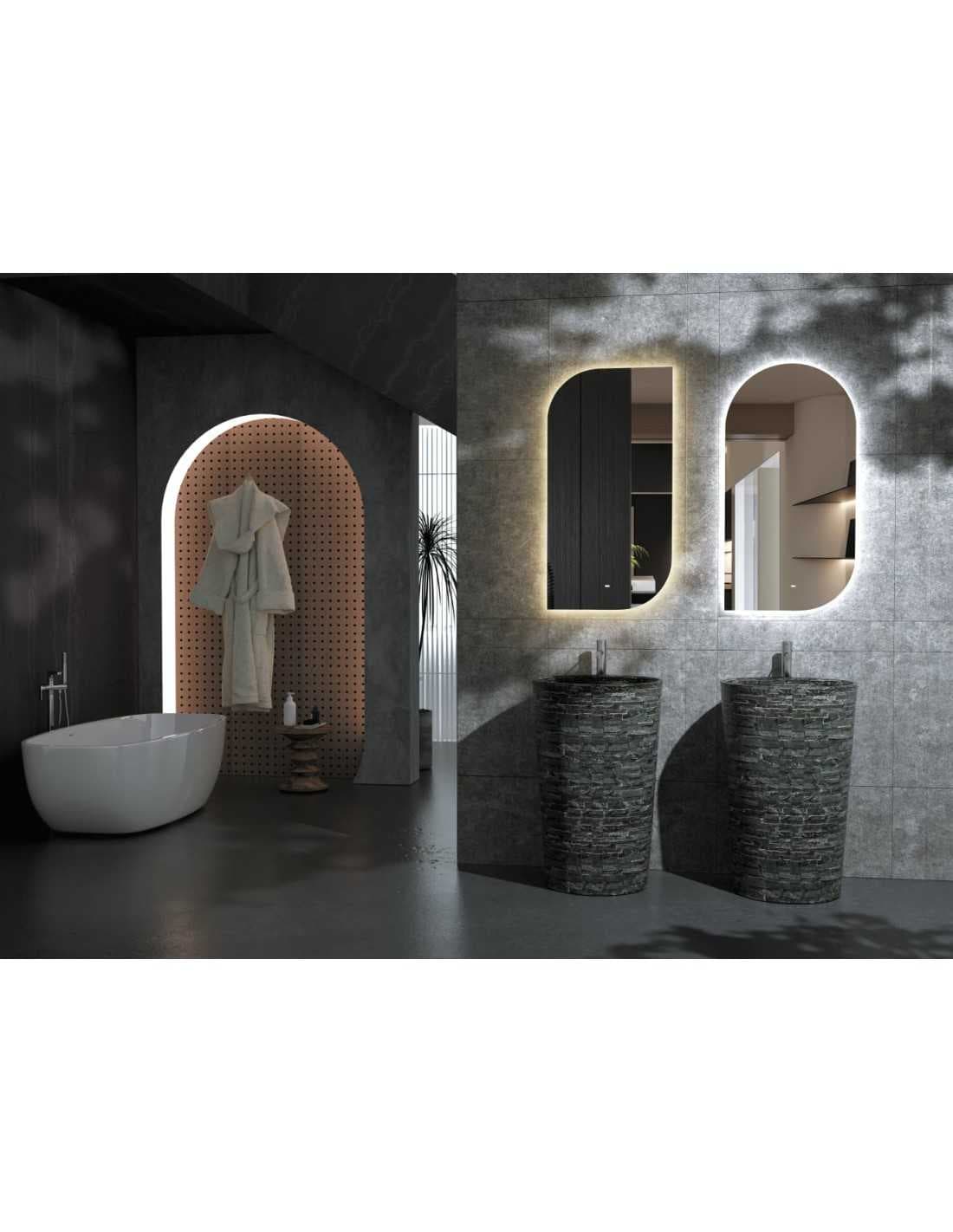 Espejo de baño con luz LED Gales Ledimex