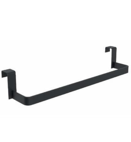 Barra Toallero para Mueble Negro Medimex