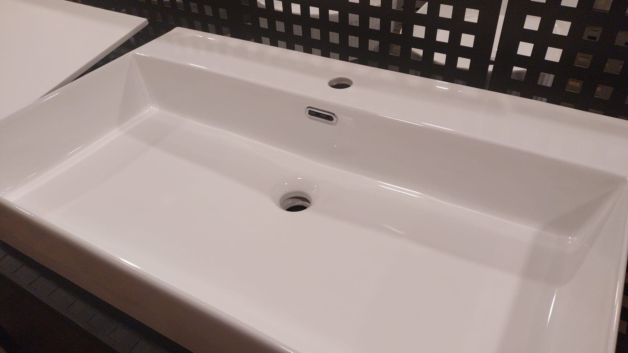Lavabo encastrado de 60, 80, 100 de cerámica ARIES