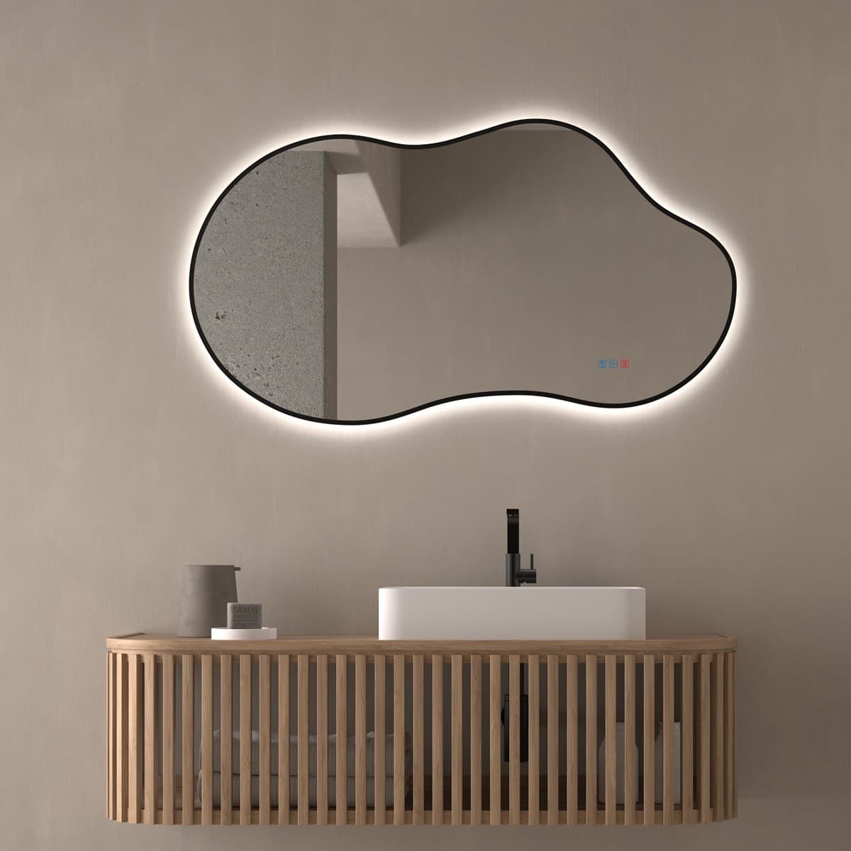 Espejo de baño con luz LED Para Baño Doñana de Dyled