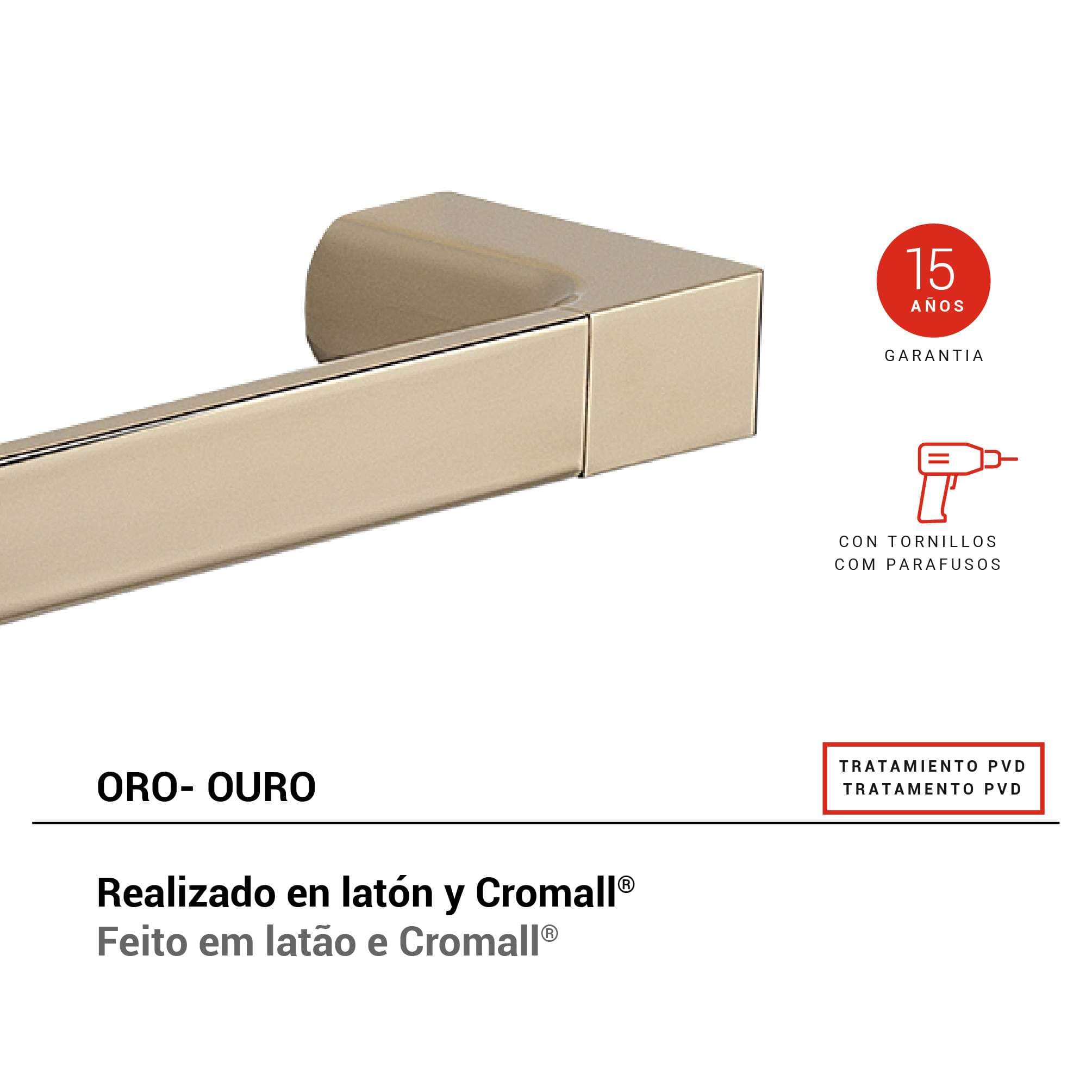 toallero 45 cm pirenei oro