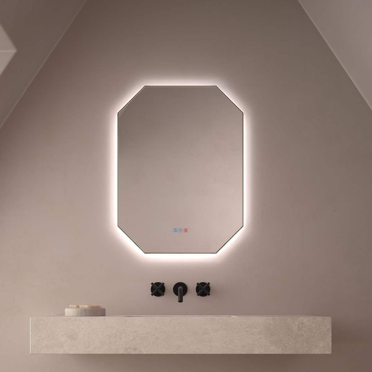 Espejo de baño con luz LED Idria de Dyled