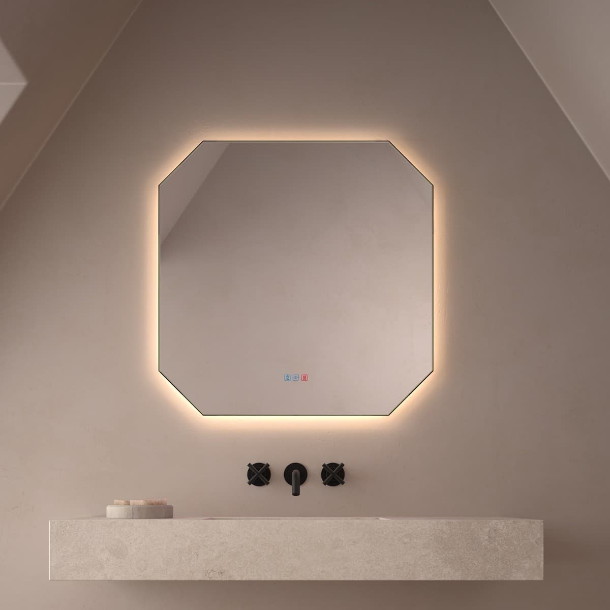 Espejo de baño con luz LED Idria de Dyled