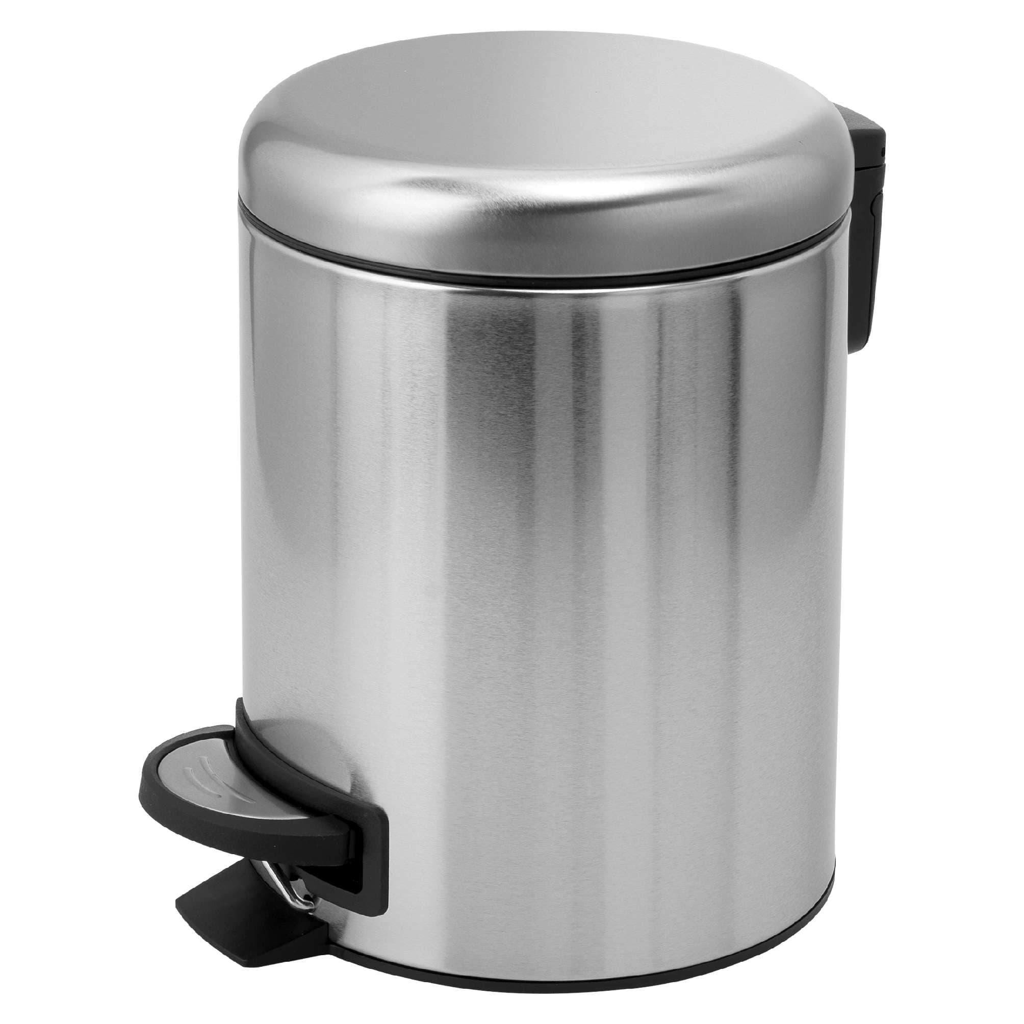 PAPELERA 3 lt POTTY CROMO CEPILLADO