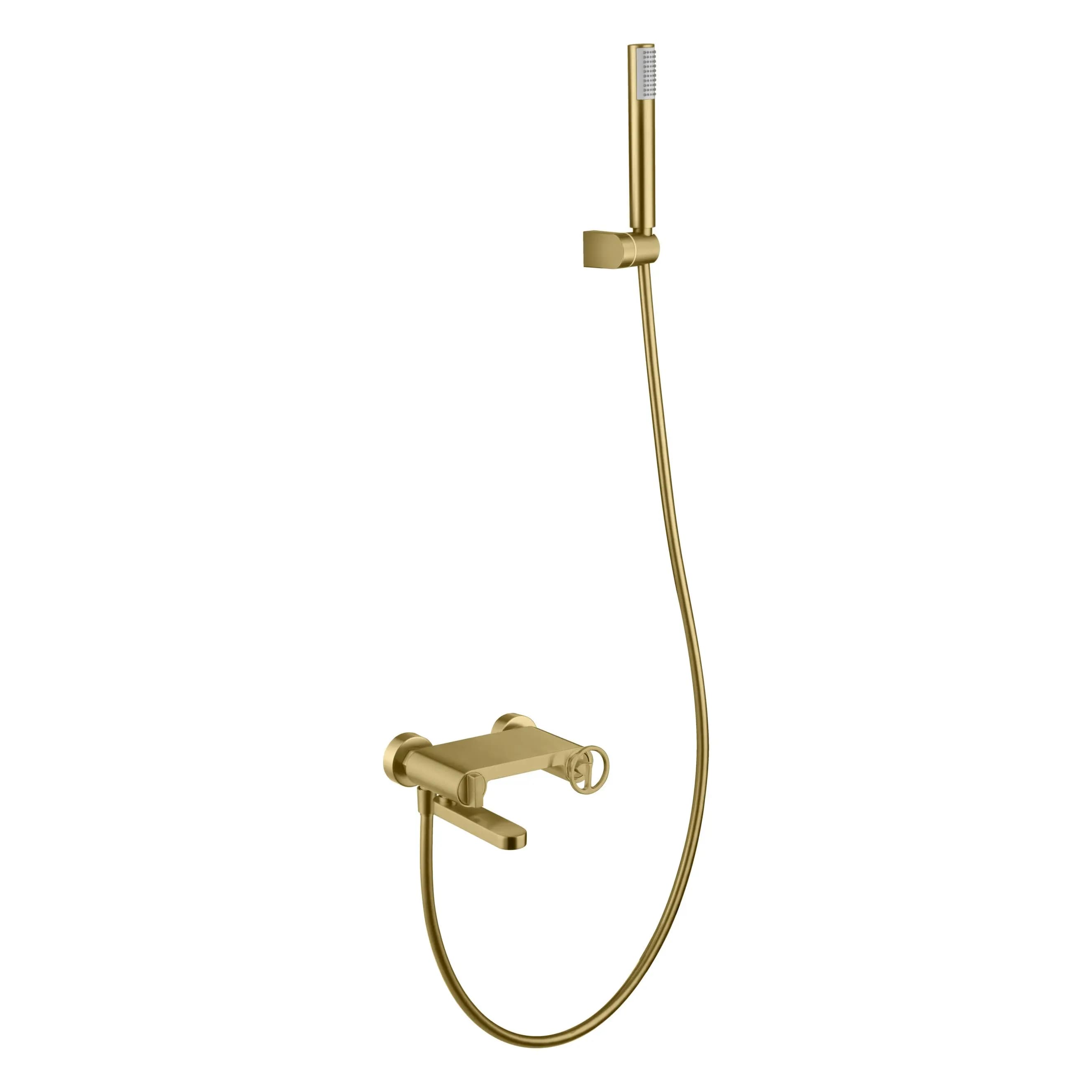 Kit baño/ducha Olimpo oro cepillado / BDC033-4OC