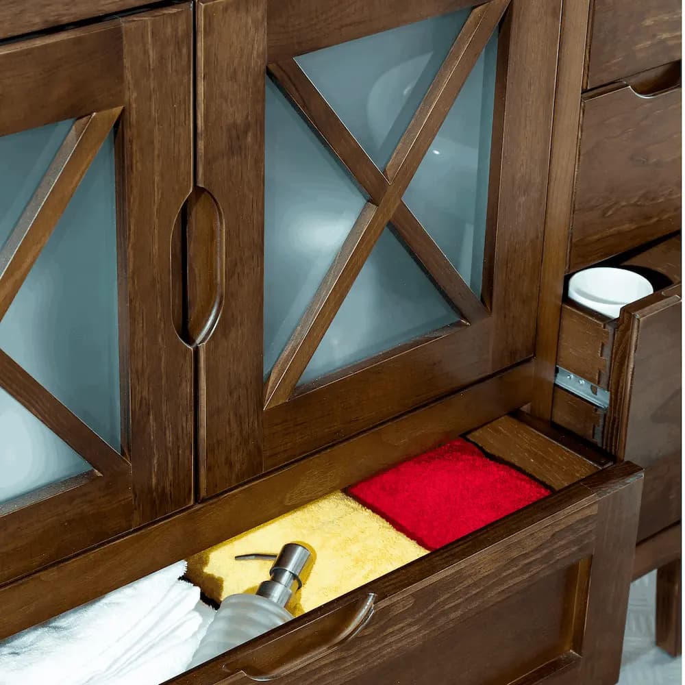 Mueble de baño rústico mod. Avila100