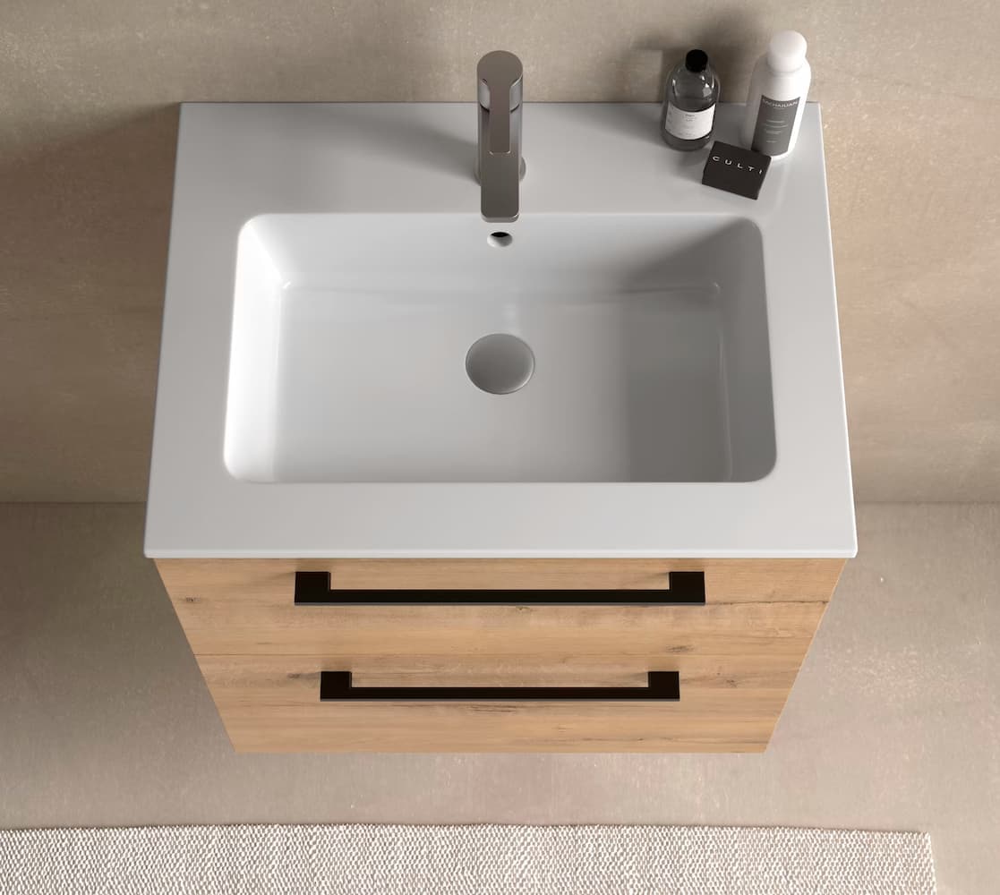 Mueble baño suspendido Carmen 2 Cajones de Avila dos 60-70-80-90-100-120-140