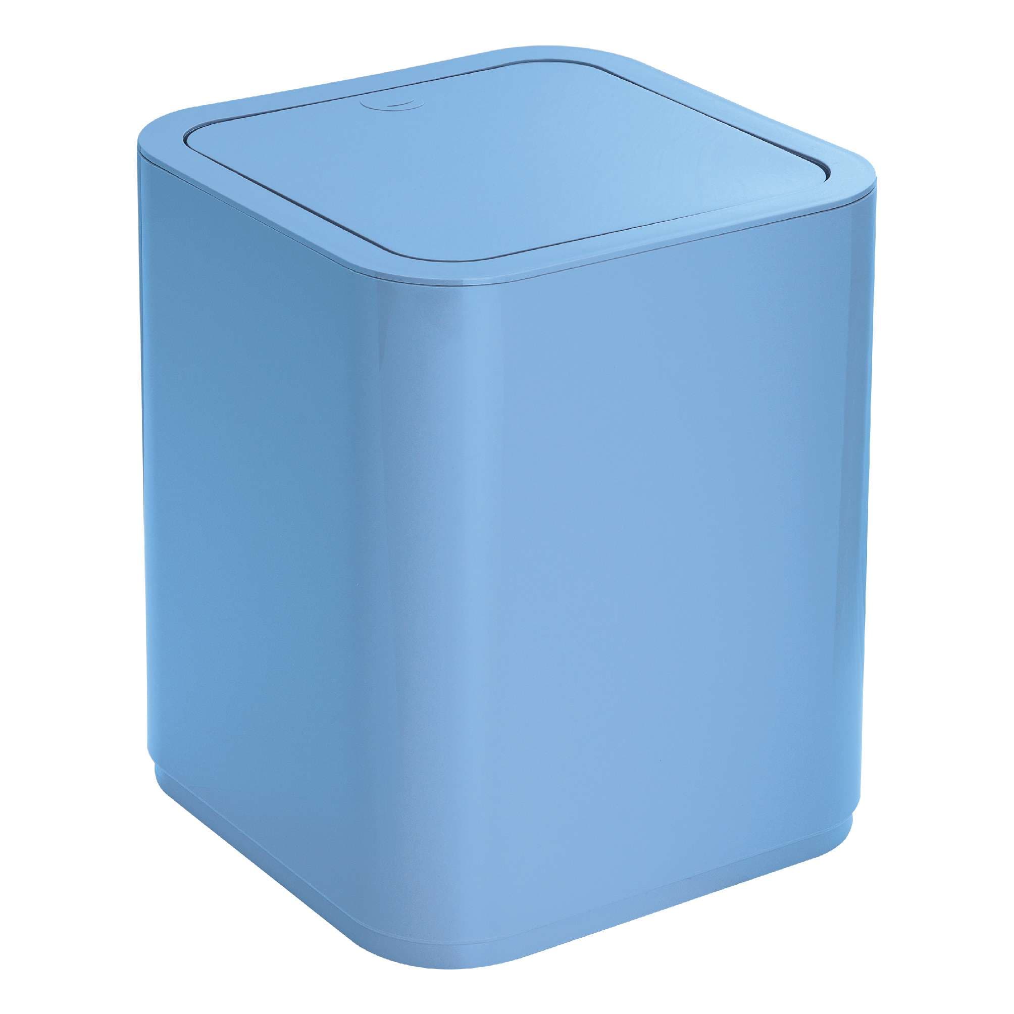 PAPELERA 8 lt SEVENTY AZUL CELESTE