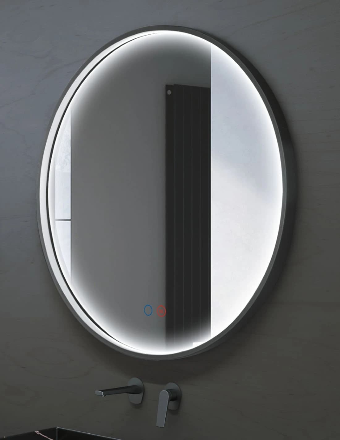 Espejo de baño con luz LED Nepal Ledimex
