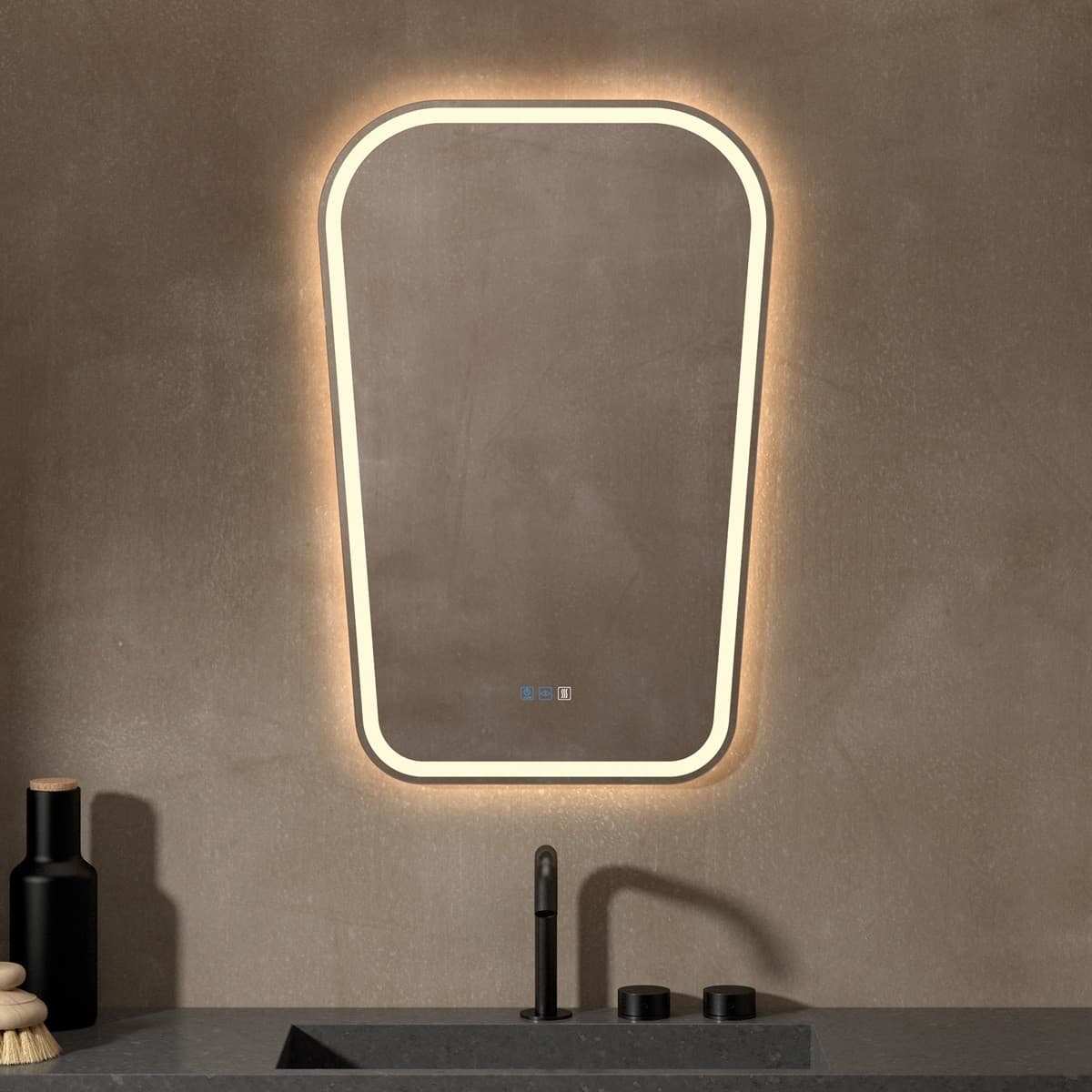 Espejo de baño con luz LED Para Baño Generalife de Dyled
