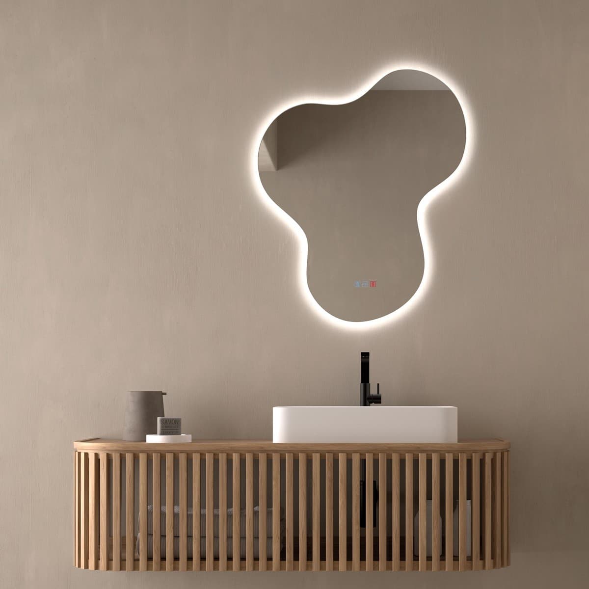 Espejo de baño con luz LED Para Baño Cártago de Dyled