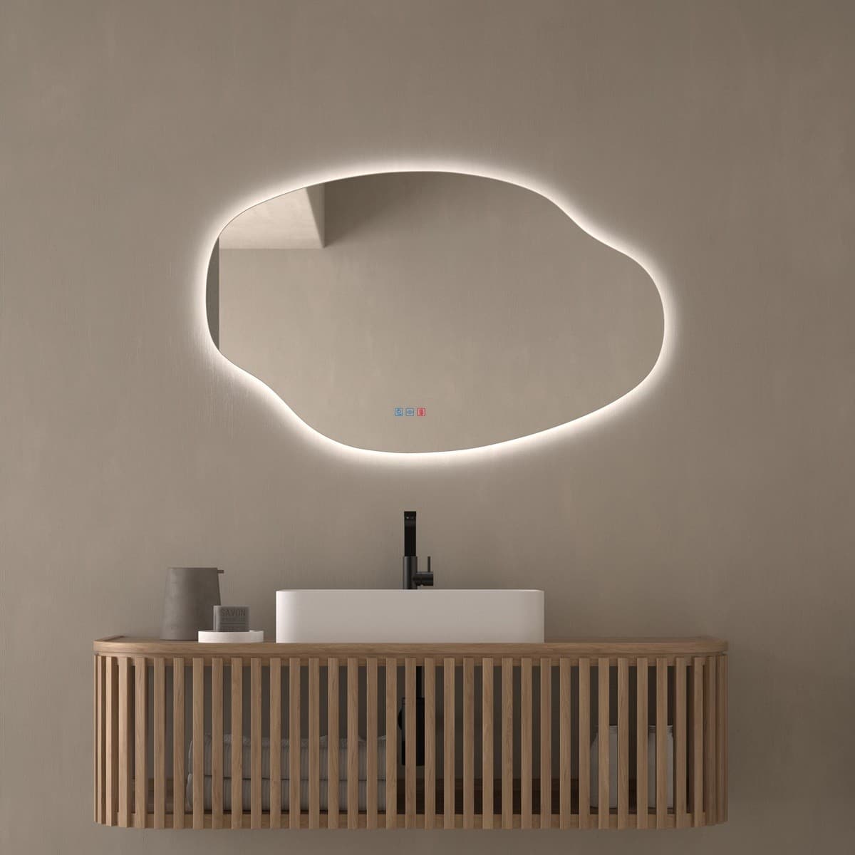 Espejo de baño con luz LED Para Baño Almaden de Dyled