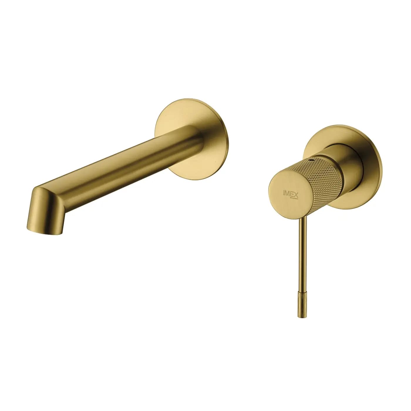Monomando lavabo empotrado LINE oro cepillado / GLD038/OC