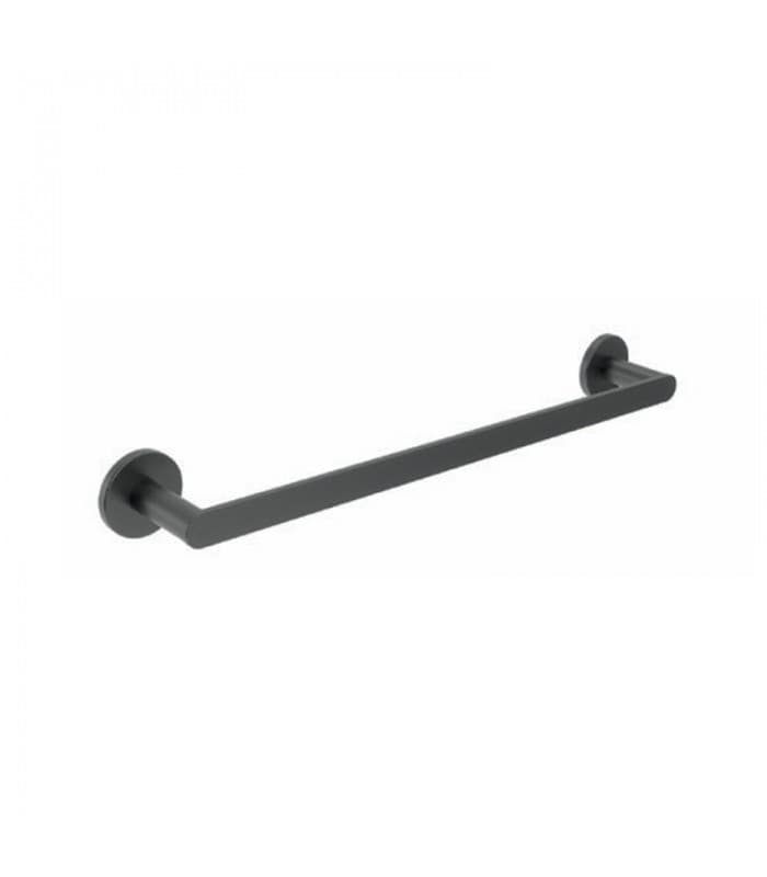 Toallero barra negro Practic 40