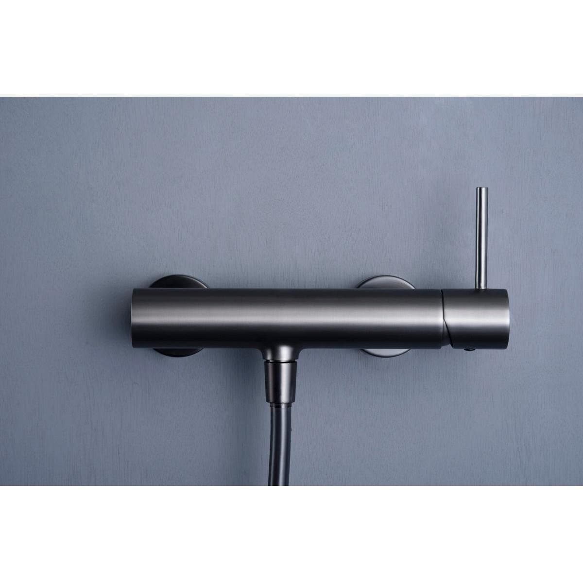 Monomando kit ducha Monza black gun metal / BDM039-5BGM