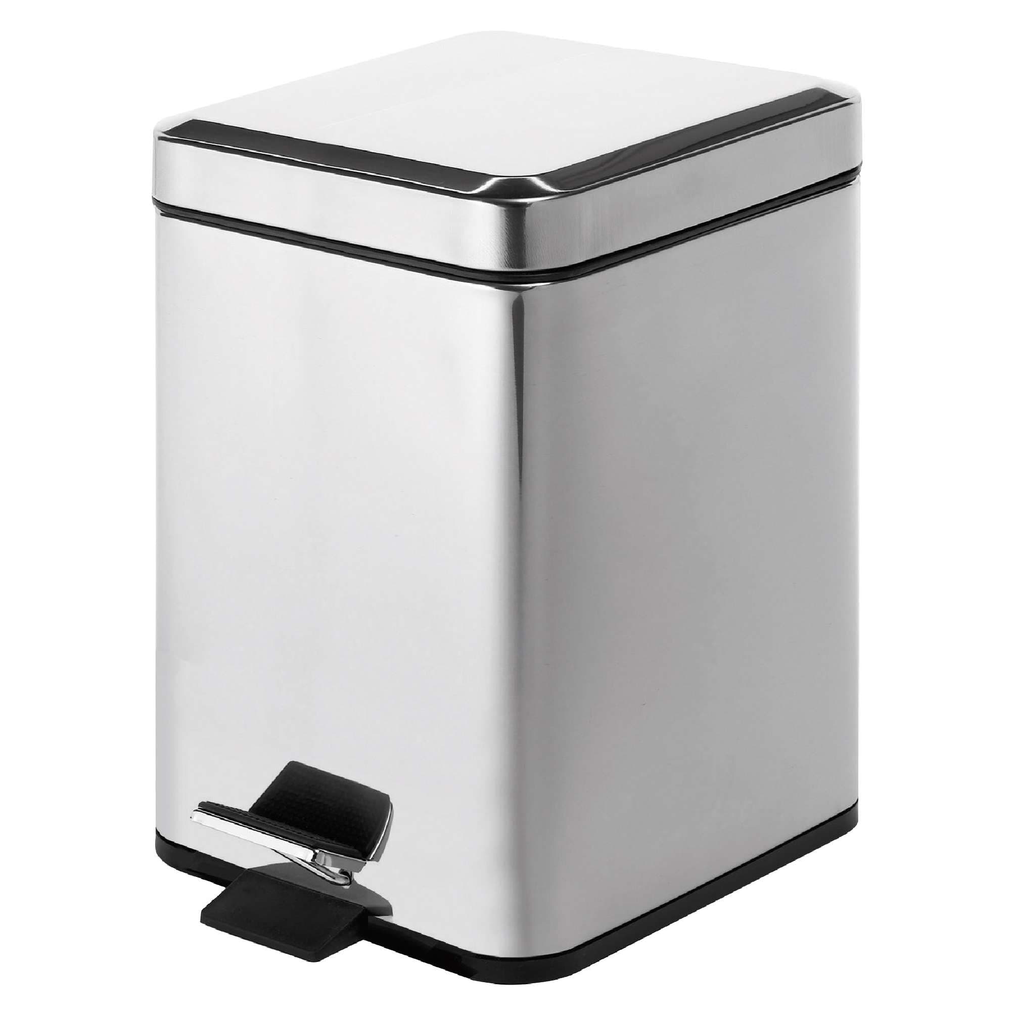 PAPELERA 3 lt ARGENTA CROMO