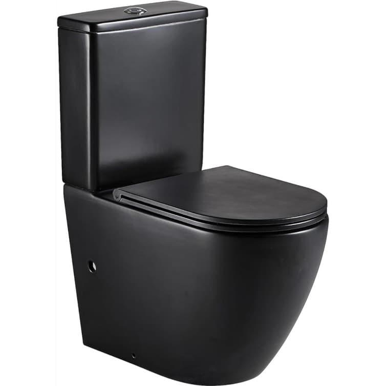 Inodoro cerámica Génova negro mate