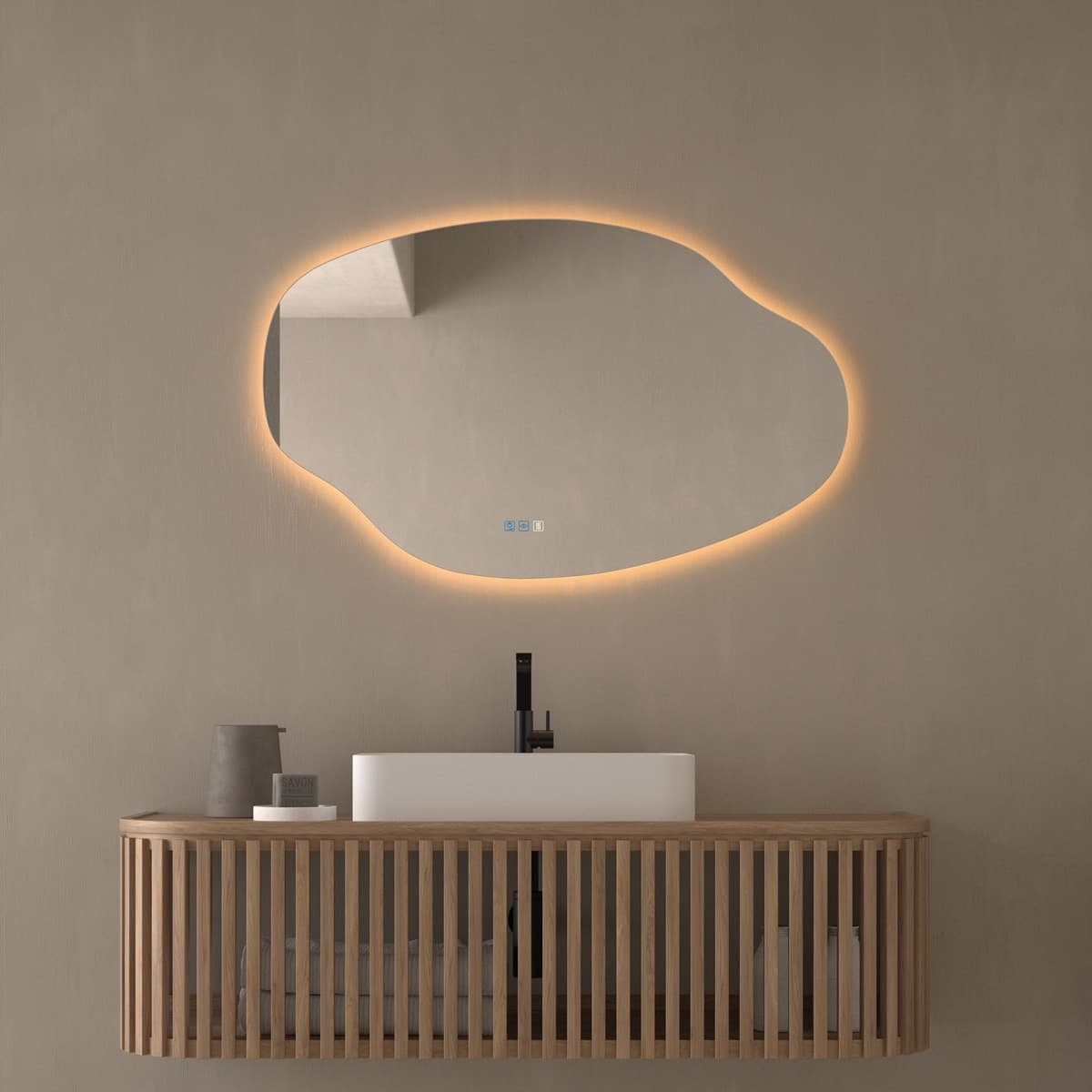 Espejo de baño con luz LED Para Baño Almaden de Dyled