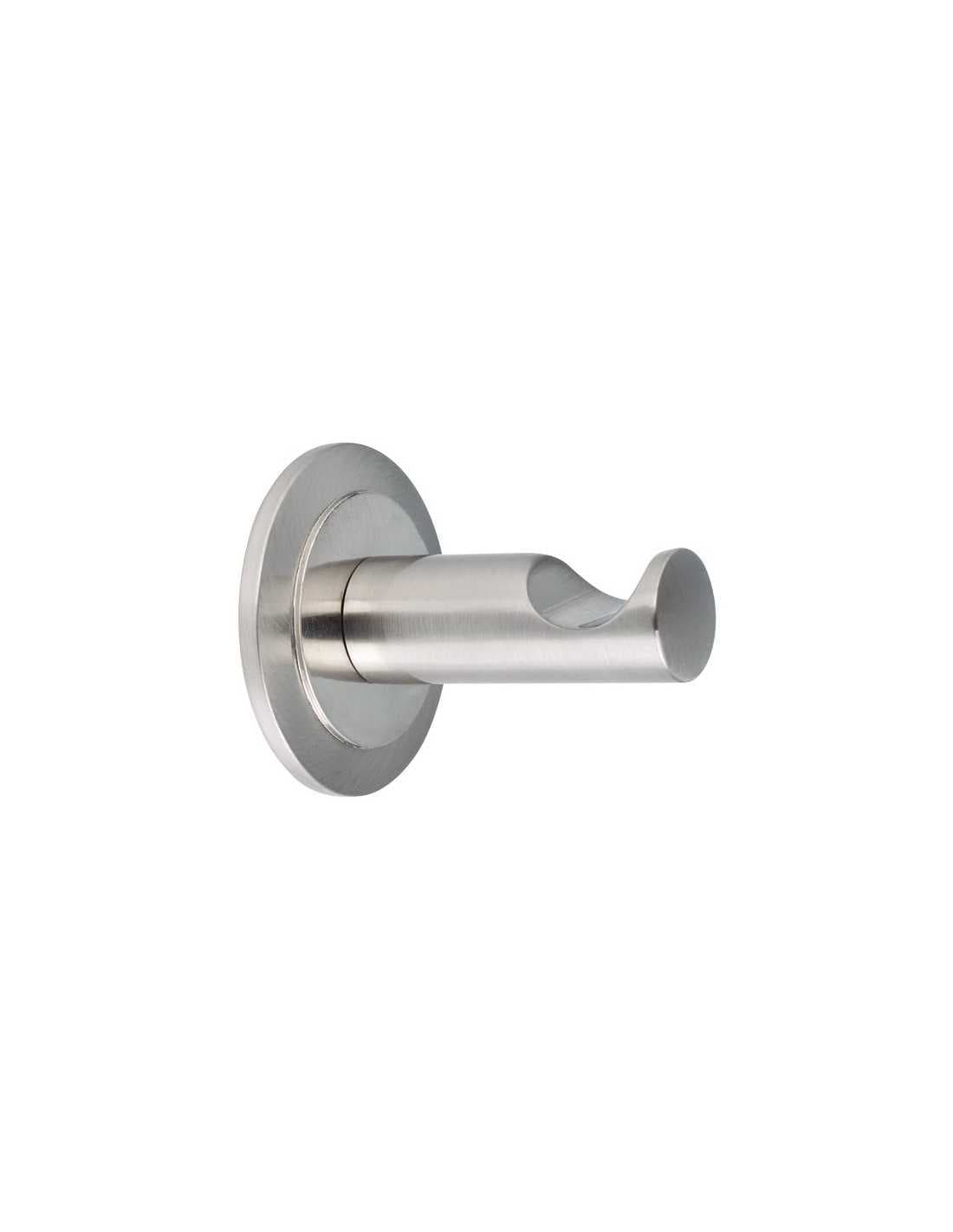 Percha simple B-Focus acero inox. mate