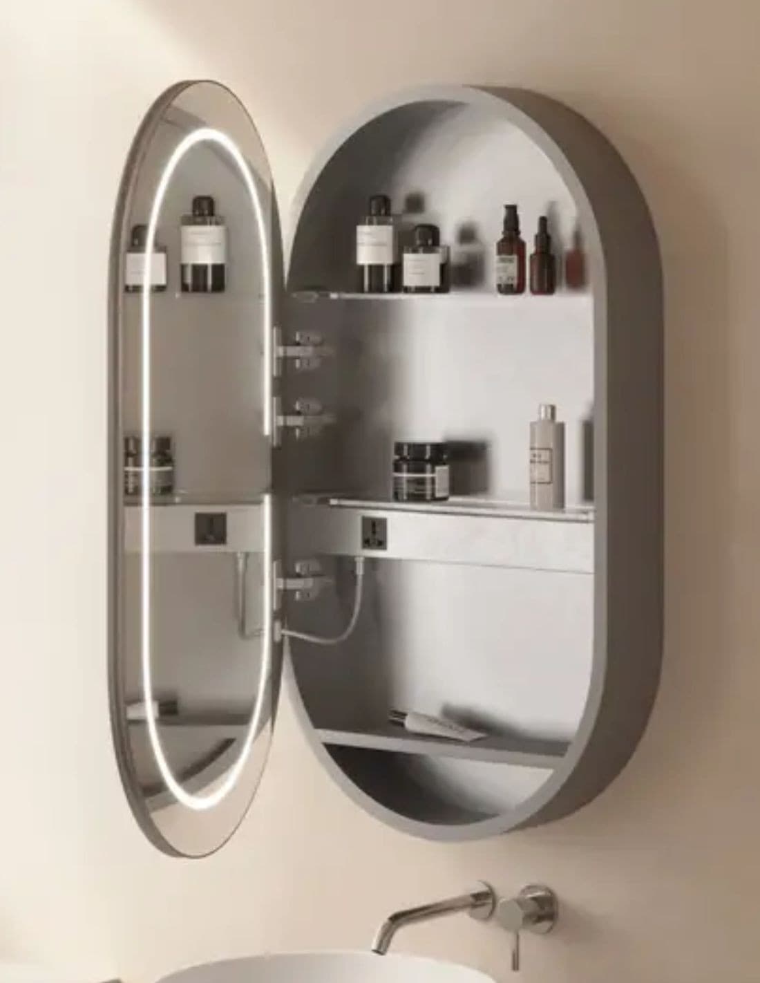 Camerino Mint de Manillons Torrent Led 50x90