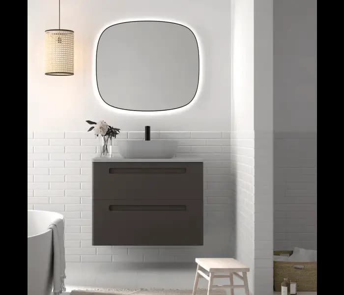 Mueble baño suspendido Paris Top de Avila dos 2 Cajones 60,70,80,100,120,140