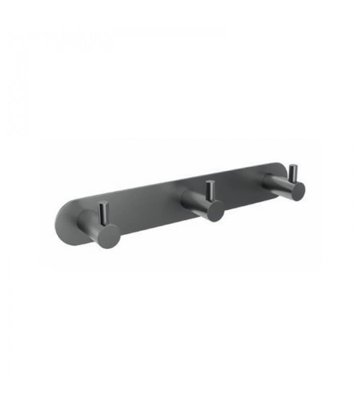 Percha triple black gun metal Essential
