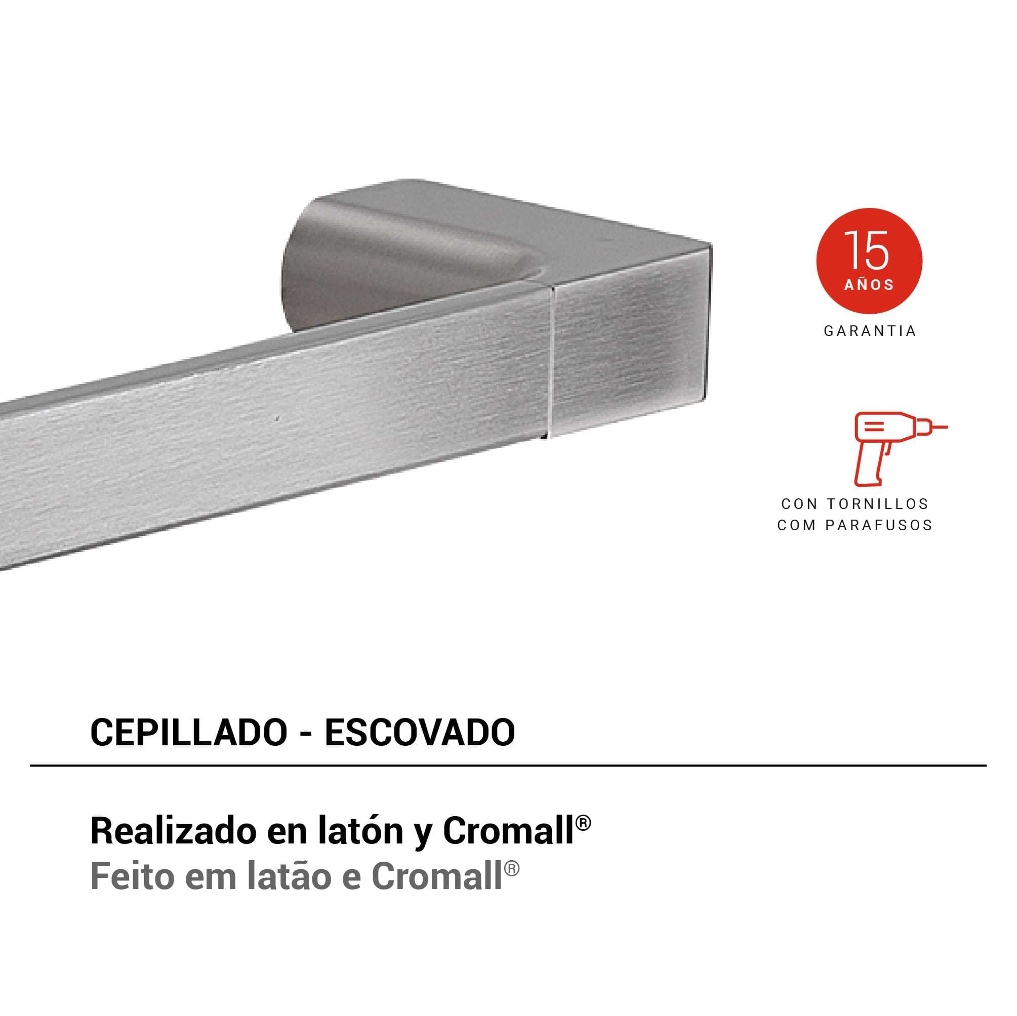 toallero 35 cm pirenei cepillado