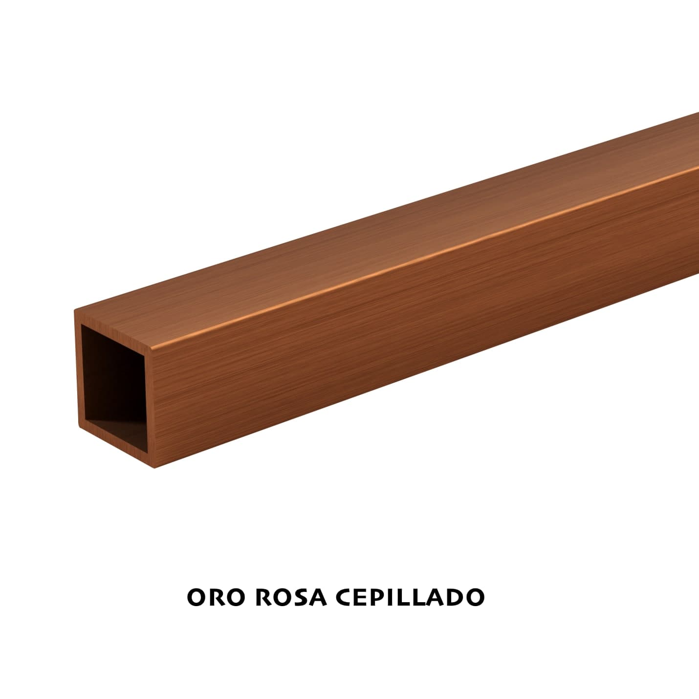 SBX_Imex Mampara hoja fija SCREEN Oro rosa cepillado.