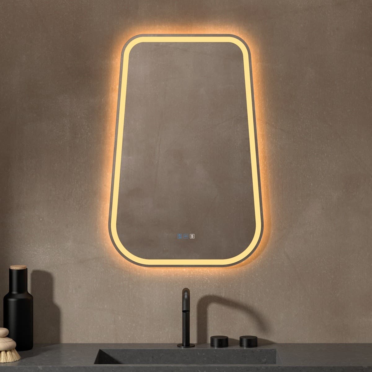 Espejo de baño con luz LED Para Baño Generalife de Dyled