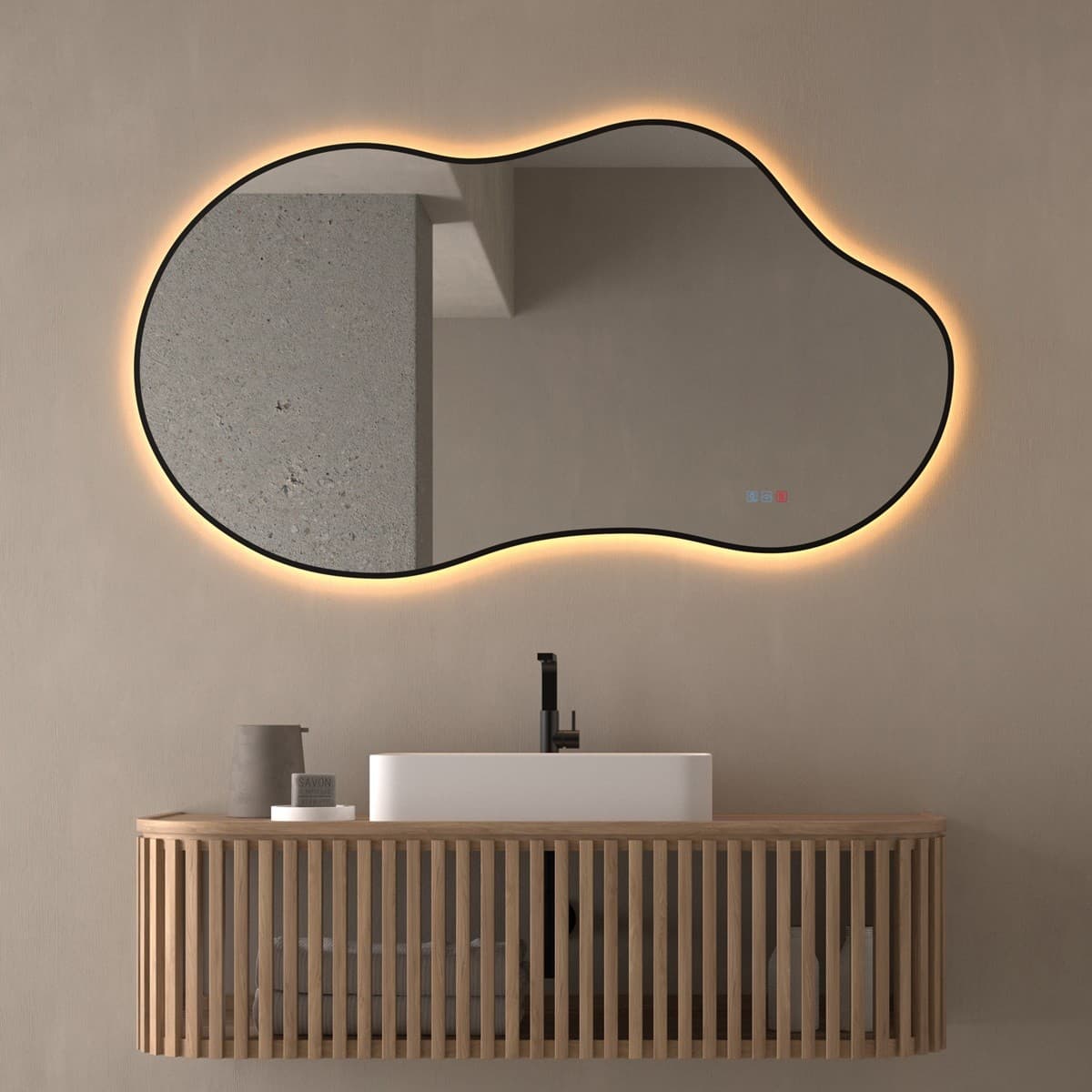 Espejo de baño con luz LED Para Baño Doñana de Dyled