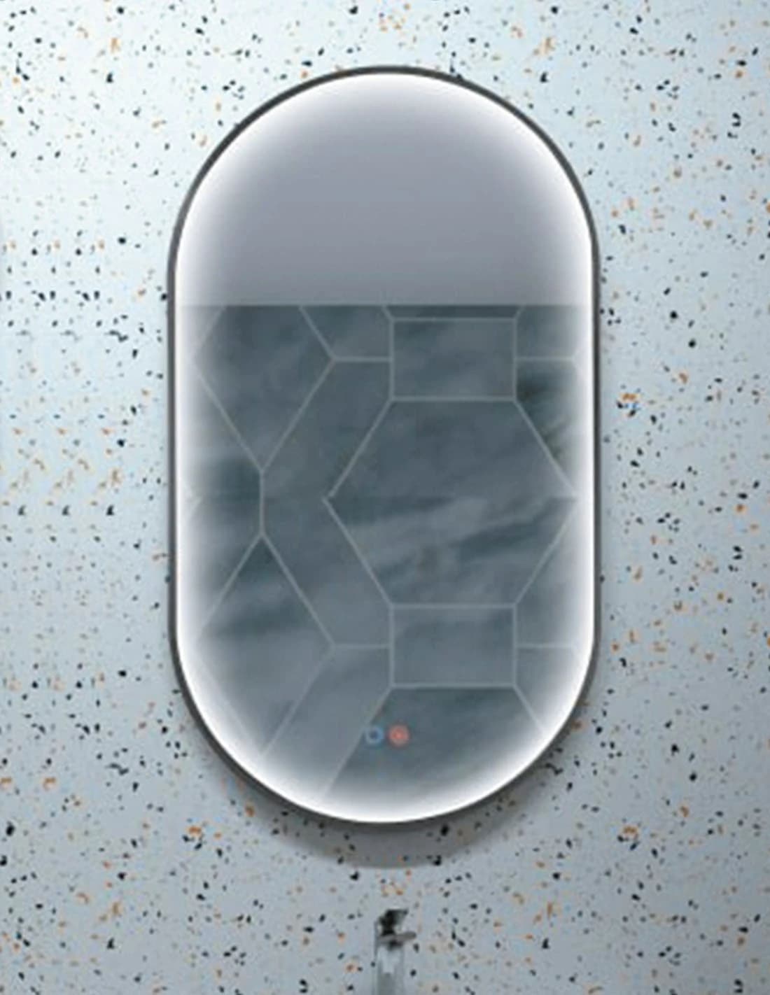 Espejo de baño con luz LED Rio Ledimex