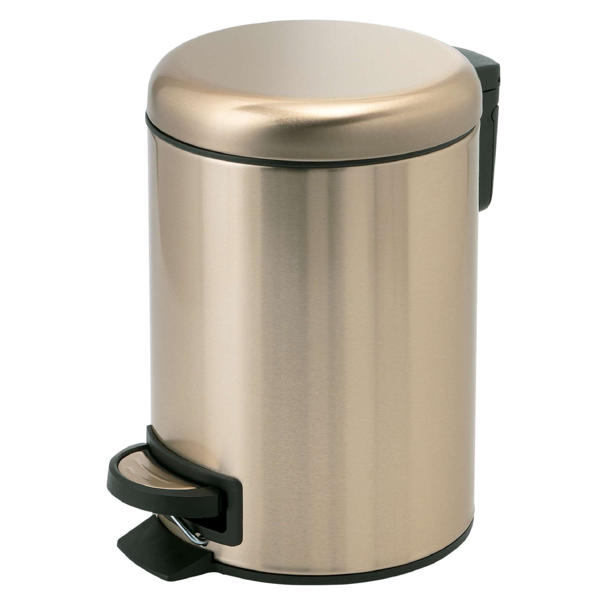 PAPELERA 5 lt POTTY ORO MATE