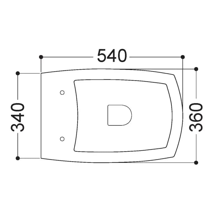 Tapa wc compatible X-Tre de AXA