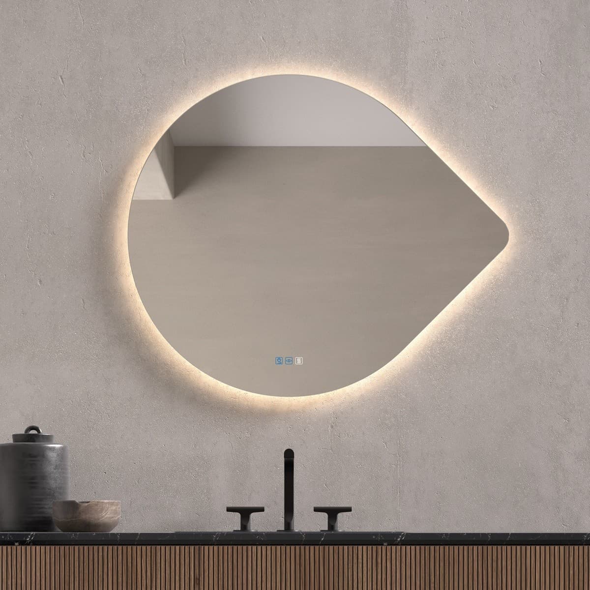Espejo de baño con luz LED Para Baño Guadalupe de Dyled