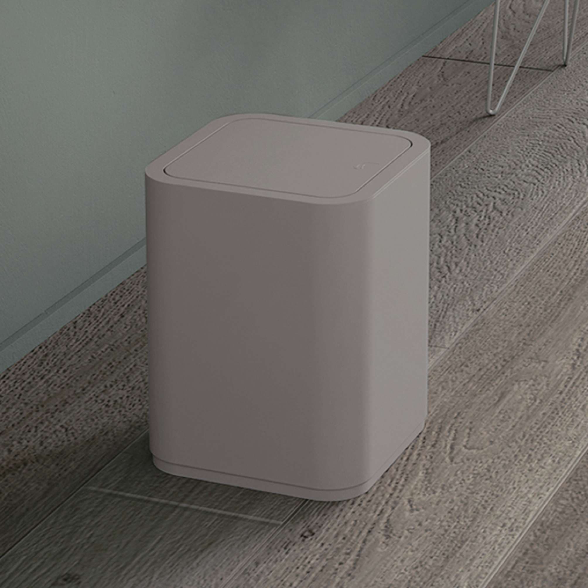 PAPELERA 8 lt SEVENTY BEIGE