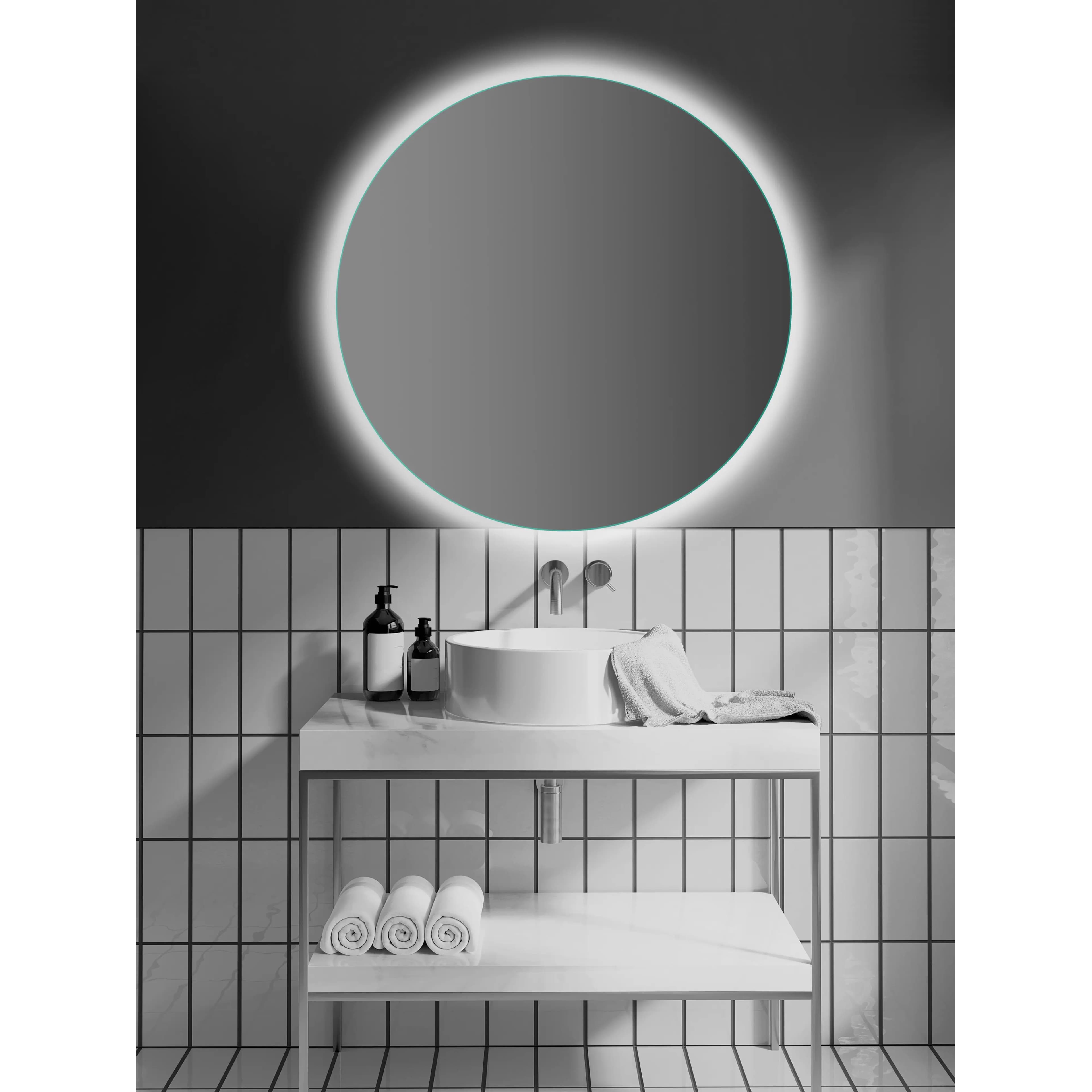 Espejo de baño con luz LED redondo led B-934
