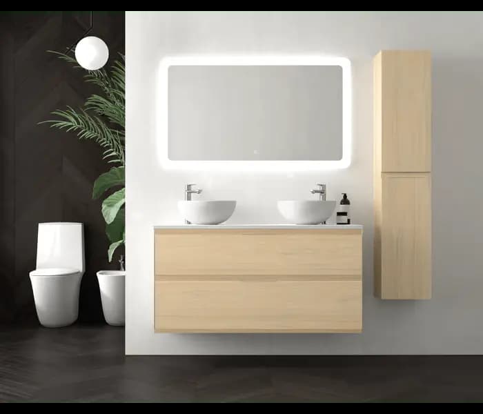 Mueble baño suspendido Carmen TOP 2 Cajones de Avila dos 60-70-80-90-100-120-140