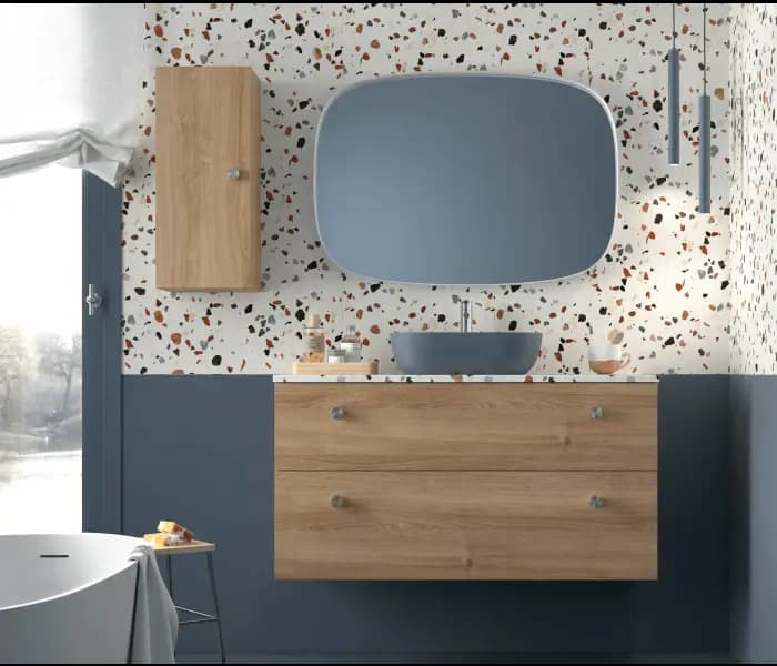 Mueble baño suspendido Carmen TOP 2 Cajones de Avila dos 60-70-80-90-100-120-140 (copia)