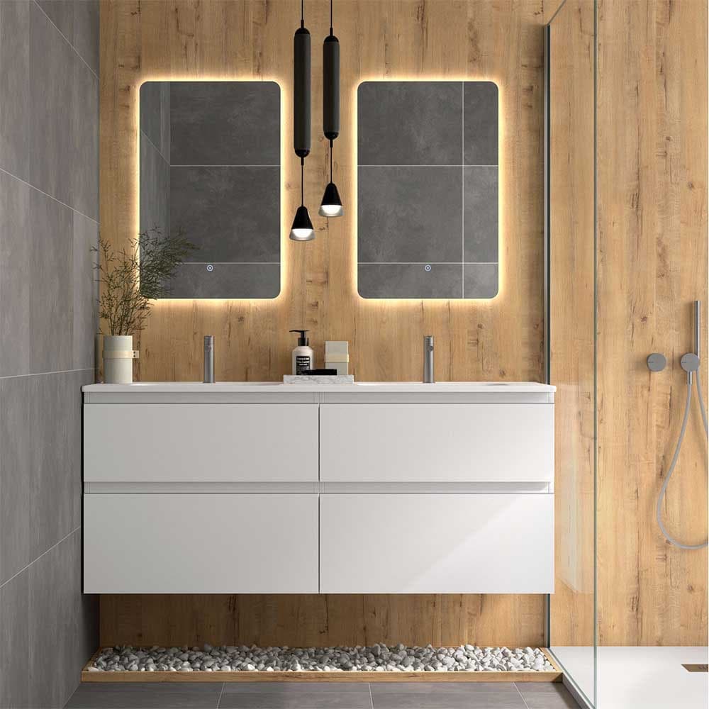 Mueble baño suspendido Carmen TOP 2 Cajones de Avila dos 60-70-80-90-100-120-140
